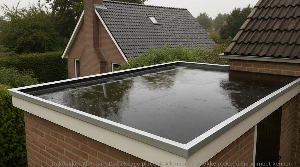 Daklekkage Plat Dak Alkmaar